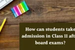 Admission in class 11
