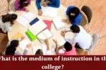 Medium of instruction