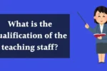 Qualification of teaching staff