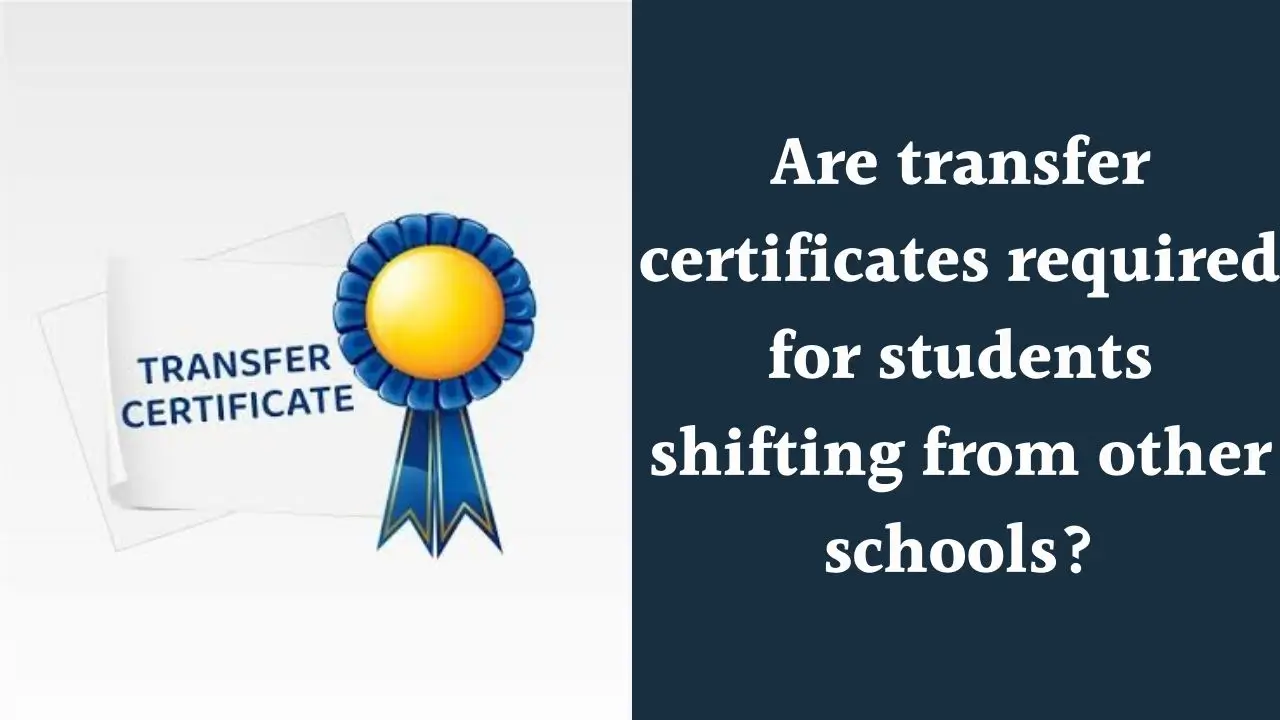 Transfer certificate